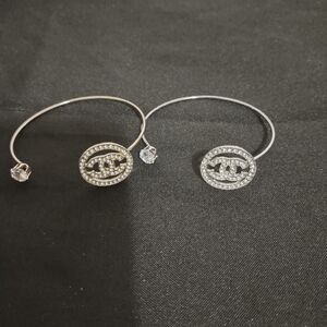 Elegant Silver and Gold Women's Bracelet